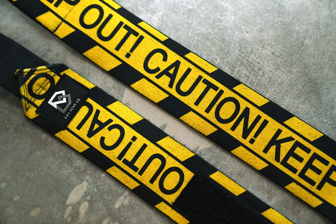 Bay Gear Co. - Knee Wraps - Caution