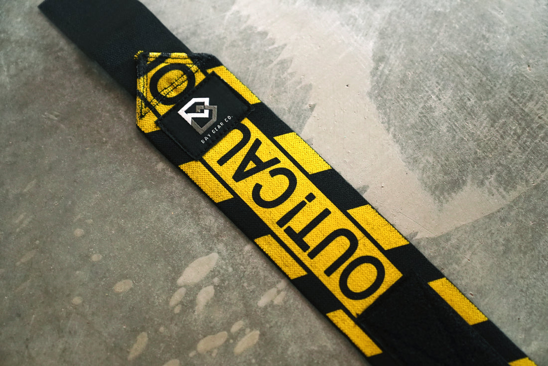 Bay Gear Co. - Knee Wraps - Caution