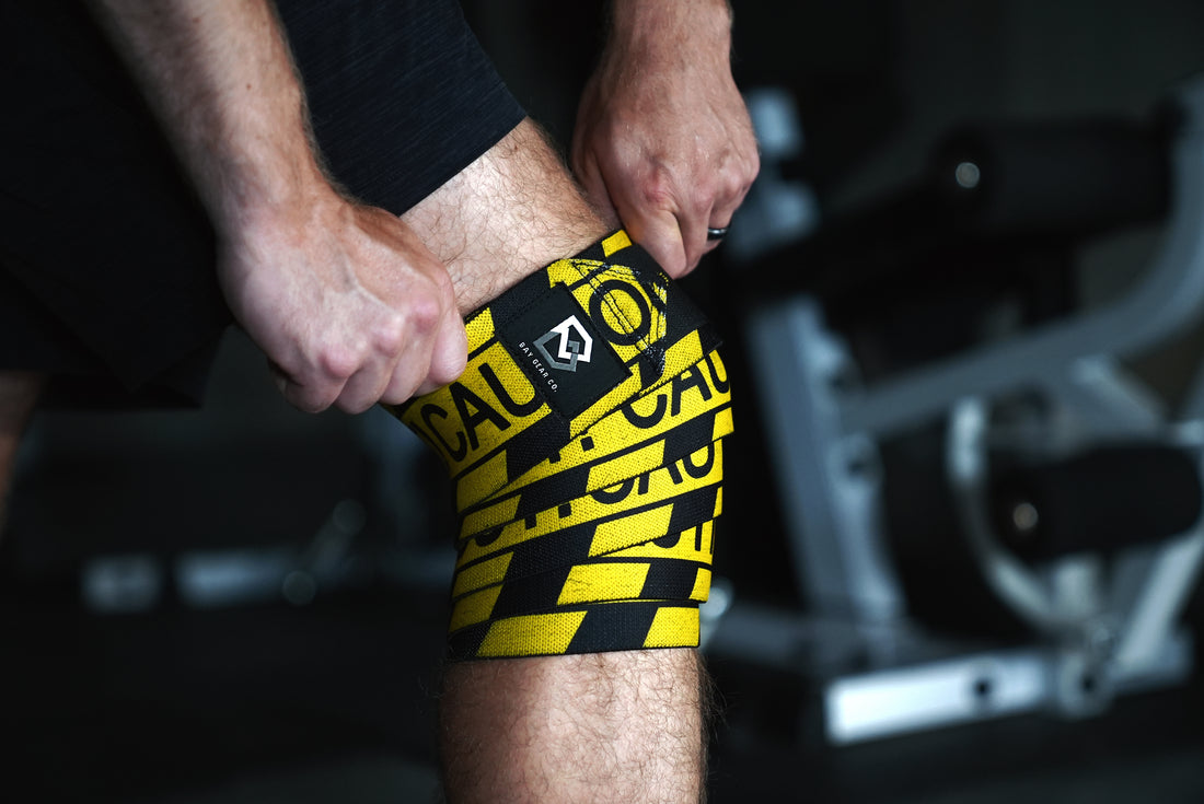 Bay Gear Co. - Knee Wraps - Caution