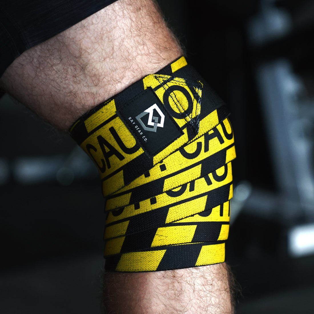 Bay Gear Co. - Knee Wraps - Caution